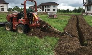 Копка траншей для водопровода в Югорске: цена за метр от 940 руб.