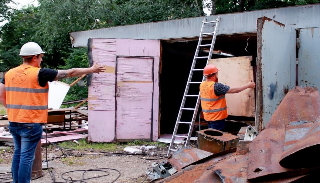 Демонтаж гаражей в Югорске, цена от 1775 руб. – услуги под ключ от 2Землекопа-Югр